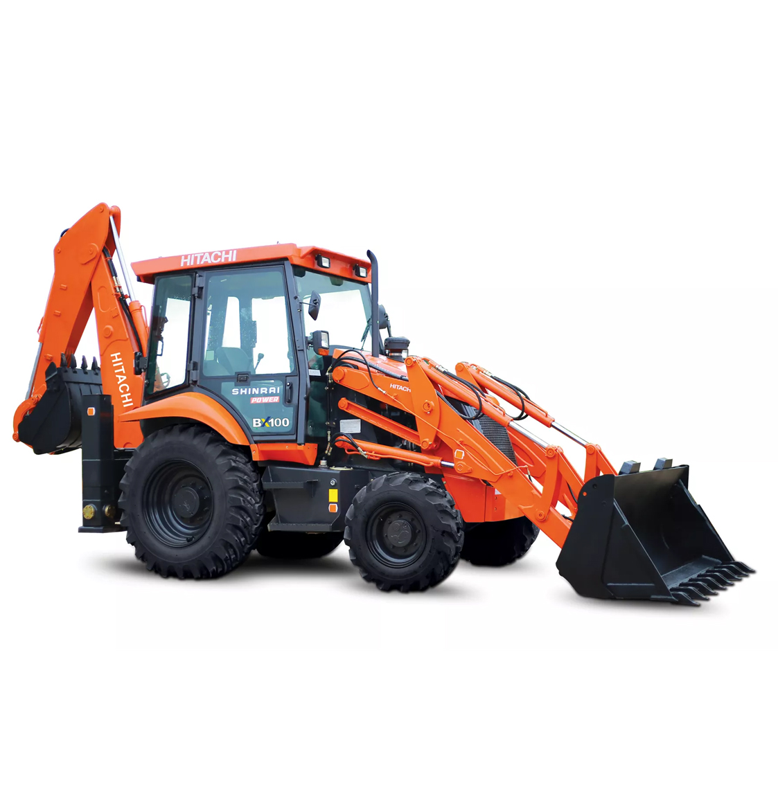 Hitachi Backhoe Loader Qatar -  SHINRAI BX100