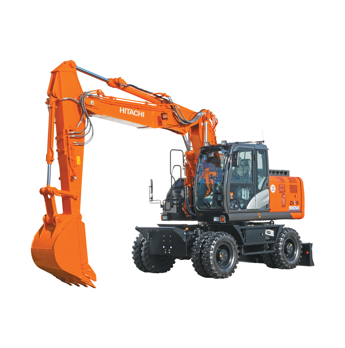 Wheel Excavator - ZX 190W