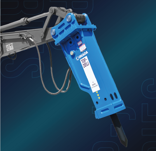 OKADA Hydraulic Breaker TOP-205J / T OP-300J